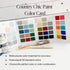 Country Chic Paint Color Card - 50 Swatches for Furniture Paint