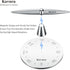 Kavura 316L Spin Decision Pen CNC-Machined Stainless Steel Fidget Pen with Magnetic Stand | Smooth Writing Gel Ink |