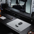 WIYIXI (15.7'' 11.8'') Glass Gaming Mouse Pad, Professional Esport Tempered Glass Mouse Pad Ultra-Smooth Micro-Etched