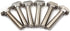 T Bolt Set Screw Bolt Fastener Tool for T-Slotted Aluminum Extrusion, Nickel Plated Carbon Steel, 40 Series M8X40mm,