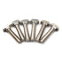 T Bolt Set Screw Bolt Fastener Tool for T-Slotted Aluminum Extrusion, Nickel Plated Carbon Steel 20 Series M5x20mm (30