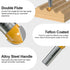 1/2 inch 5/8 inch 9/16 Fivepears Core Box Router Bit with Shank Cutting Diameter Cutting Length for DIY Woodwork