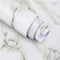 White Marble Peel and Stick Wallpaper - 16" 118" Granite Contact Paper, Self Adhesive Waterproof for Furniture