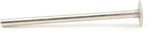 Diamond Grinding Bits 2.35mm Shank T Shape Head 8mm Engraving Burrs Pack of 10 Pcs