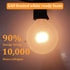 25 Pack G40 Frosted Replacement Bulbs, 5W Globe Light Bulbs, E12 Candelabra Base, 2200K Warm White for Outdoor