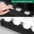 RaStatic Number,Commercial Solar Real Estate Sign Posts Lights - Outdoor Dusk to Dawn Solar LED Signboard Lights