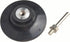 Cryspearl 3Pcs 1/4 Inch 1.5/2/3 Inch Sanding Disc Pad Holder Shank Rubber Backing with Removable Steel Shaft