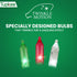 16 100 Bulbs 24.75 Christmas LED Random Twinkle Lights - of Twinkle - LED Red, Green, and Cool White Christmas Tree
