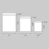 Small Plastic Bags for Jewelry, 300pcs Resealable Zip Bags Clear Zipper Baggies for Beads, Board Games, Pill Storage