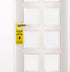 Recording in Progress - Please Do Not Disturb Sign, Plastic Door Knob Hanger Sign, Double Sided, 2 Pack