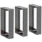 3-Pack 3/4" Single Gang Receptacle Outlet Box Extenders, UL Listed, Electrical Outlet Extender, Made in U.S.A.