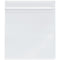 Plymor 5" x 5" Zipper Reclosable Plastic Bags - Pack of 100, 2 Mil