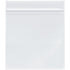 Plymor 5" x 5" Zipper Reclosable Plastic Bags - Pack of 100, 2 Mil