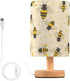 ALAZA Bedside Table Lamp for Bedroom Retro Bee Nightstand LED Light Lamps