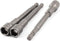 uxcell Hardware 100mm Long Magnetic 10mm Hex Socket Nut Setters Driver, 3pcs