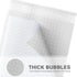 Metronic 6x10 Bubble Mailers 50 Pack, Self-Seal & Waterproof Padded Envelopes for Shipping, White