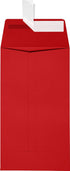 LUXPaper #5 1/2 Coin Envelopes in 80 lb. Ruby Red for Coin Collections, Small Inventory Items, and Stamps, 50 Pack, Envelope Size 3 1/8 x 5 1/2 (Red) by LUXPaper