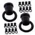 Veemoon 100 Pcs Strong Ring Hanging Light Hook Ceiling Hook for Chandelier Ceiling Lantern s Chandelier Swag Eye Bolts