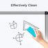 loukin Magnetic Dry Erase Eraser with 3.4 fl oz Whiteboard Cleaner, for Classroom, Home & Office Use (Blue)