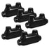 5 Pcs Insulated In-line Splice Connector Wire Connectors Multi Cable Connector, 2 Ports 2/0-6AWG Wire Range Pre-Filled