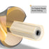 Titanium Step Drill Bit, Zhushan High Speed Steel Cone Bits, Double Cutting Blades for Sheet Metal
