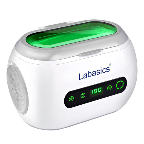 Ultrasonic Cleaner, Professional Compact with Digital Timer for Laboratory Instruments, 600 ml
