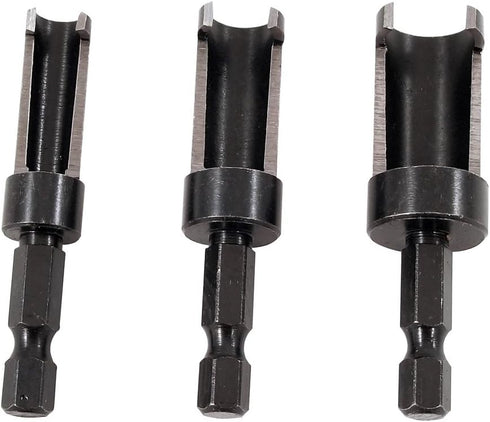 Milescraft 5340 3-Piece Plug Cutter Set