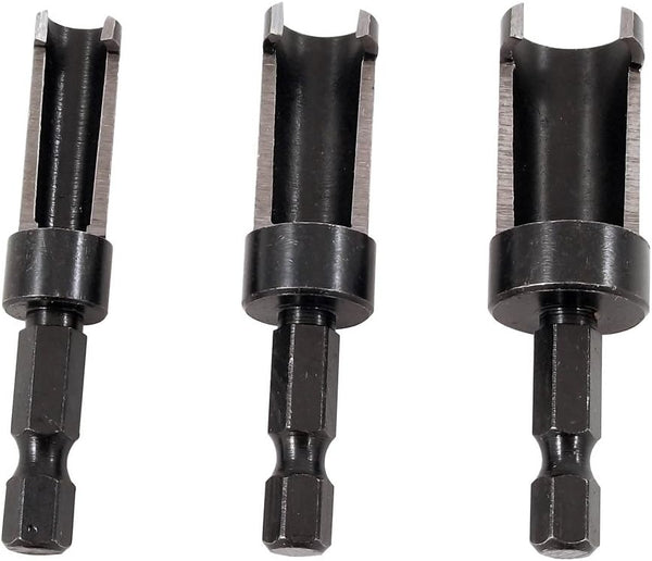 Milescraft 5340 3-Piece Plug Cutter Set