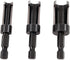 Milescraft 5340 3-Piece Plug Cutter Set
