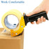 Fast Reloader Packing Tape Dispenser, 3 Inches Handheld for Moving Tape Refills, Durable Ergonomic Beta Machine, Yellow