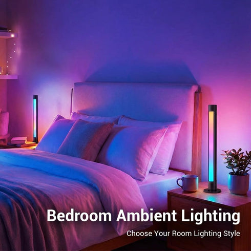 Smart Gaming Light Bar Ambient Lighting, LED Backlights with Scene and Music Sync for Game Monitor, PC, TV, Room