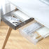 Davidsons Collection Under Desk Drawer, 2 Packs Hidden Organizer Slide Out Large Storage Pencil Tray for Office Home
