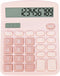 Desktop Calculator, Battery and Solar, Big Buttons Easy to Press for Office, Large Display