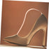 2pcs VOSAREA High Heels Sandal Display Stand Stainless Steel Shoe Support Rack Shoe Display Base