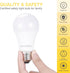 aooshine A60 E26 LED Light Bulb, 3 Color Temperatures (3000K/4000K/5000K), Non-Dimmable, 1 Pack, 9 Watts for Table Lamp