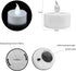 VETOUR 12pcs LED Tea Lights,Battery Operated Tealights Candles Realistic Flickering Pumkin TeaLight Candle Long Lasting