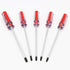 T15 T20 T25 T27 T30 Torx Screwdriver Set, 6inch Magnetic Driver Star Bit for Computer Repairing