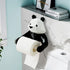 Stylish Panda Wall-Mounted Toilet Paper Holder for Your Bathroom