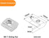 JCSPBYL 100pcs 2020 M5 Hammer 6mm Series Sliding T-Nuts Metric Thread Slide in Head T-Nut for Standard T-Slot Aluminum