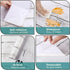 Arthome Peel and Stick Wallpaper, White Gray Wood Contact Paper, 11.8 x 100 inches Self Adhesive Vinyl Film