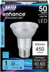 Feit Electric PAR20 LED Bulbs, 50W Equivalent, Dimmable Spotlight Bulbs, 5000k Daylight, E26 Base, 90 CRI, 450 Lumens, 22-Year Lifetime, PAR20 Flood Light Bulbs, Damp Rated, PAR20DM/950CA/4, 4 Pack by Feit Electric