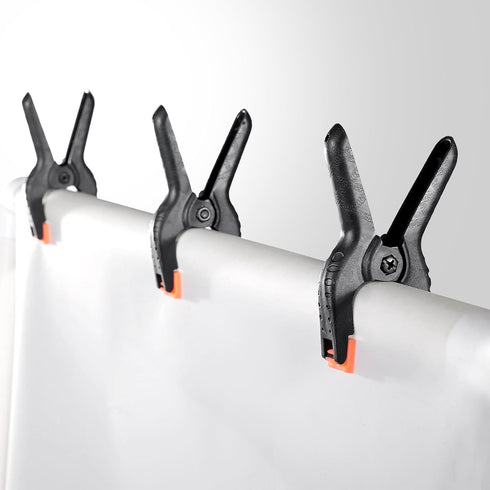 Spring Clamps 12 Packs, 3.5 inch Heavy Duty Spring Clips for Crafts and Woodworking Backdrop Stands