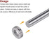 4pcs Shaft Collar Set | 30mm Bore Aluminum Alloy | 55mm OD | Split Clamp-On Collars for Industry