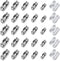 30pcs Replacement Blind Pull Cord Connector, Stainless Steel Ball Chain Clasps for 3.2/4.0/4.5/5/6.0mm Chains