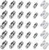 30pcs Replacement Blind Pull Cord Connector, Stainless Steel Ball Chain Clasps for 3.2/4.0/4.5/5/6.0mm Chains