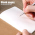 Koogel 24PCS Kraft Notebooks, 3.5x5in Pocket Notebooks Blank Paper Sketchbooks Small Pocket Journal Notepads Mini Notebook for School Office Home Travel Gifts by Koogel