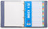 Extra Wide Index Dividers, 31 Pieces Assorted Color 6-Tab Extended Insert Indexes Binder Tab Insertable Dividers