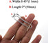 HAHIYO Large Paper Clips, 2 inches Length Silver Vinyl Coated Paperclips, Sturdy for Bookmark Organizing Home Office 80