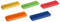 Heathrow Scientific HD29025G 5 Piece Polypropylene 80 Well Microtube Rack Assorted Colors Set