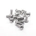 #4-40 x 1/4" Button Head Socket Cap Bolts Screws, 200 PCS, 304 Stainless Steel 18-8, Allen Hex Drive